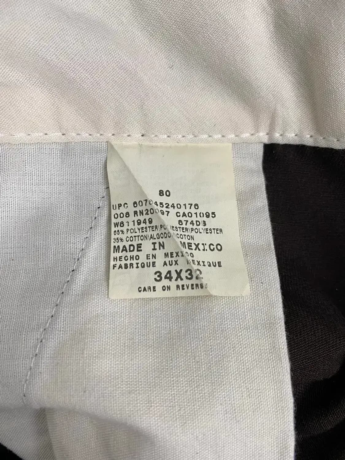 디키즈 브라운 면바지 워크팬츠- 32인치 상품이미지5