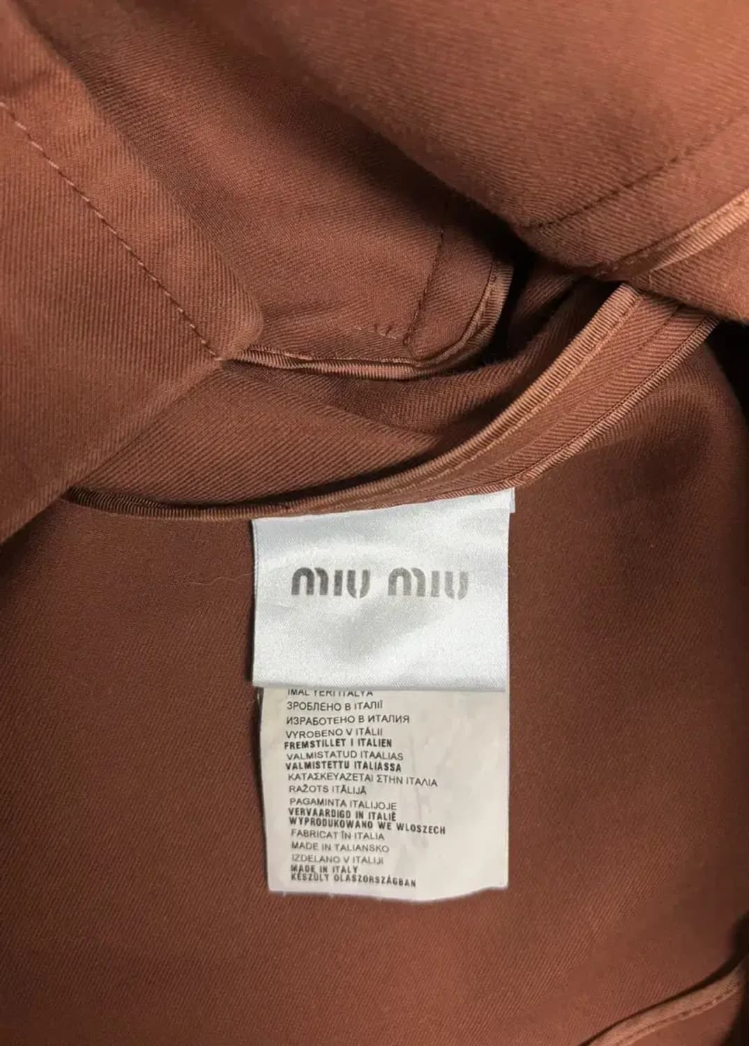 미우미우 miumiu 울 맥코트 S 상품이미지6