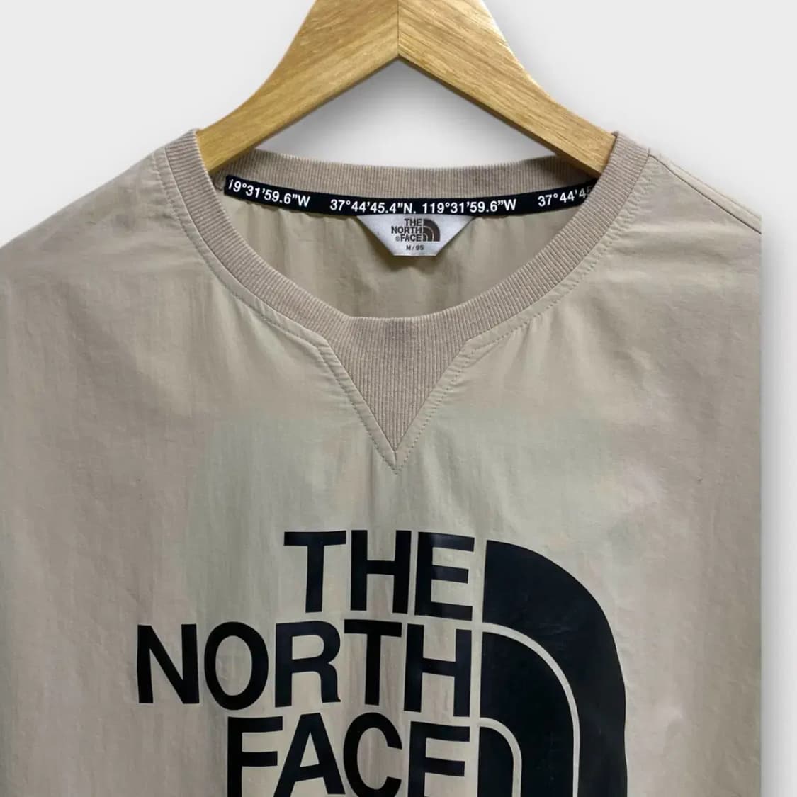 노스페이스 빅로고 우븐 바람막이 피스테 -95 M 상품이미지5