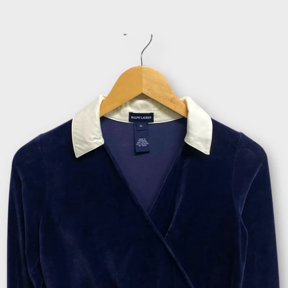 폴로 랄프로렌 벨벳 카라 원피스 XS 상품이미지2