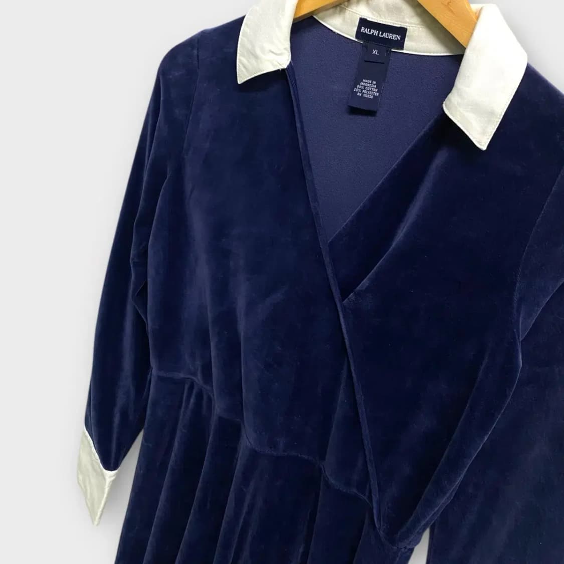 폴로 랄프로렌 벨벳 카라 원피스 XS 상품이미지3