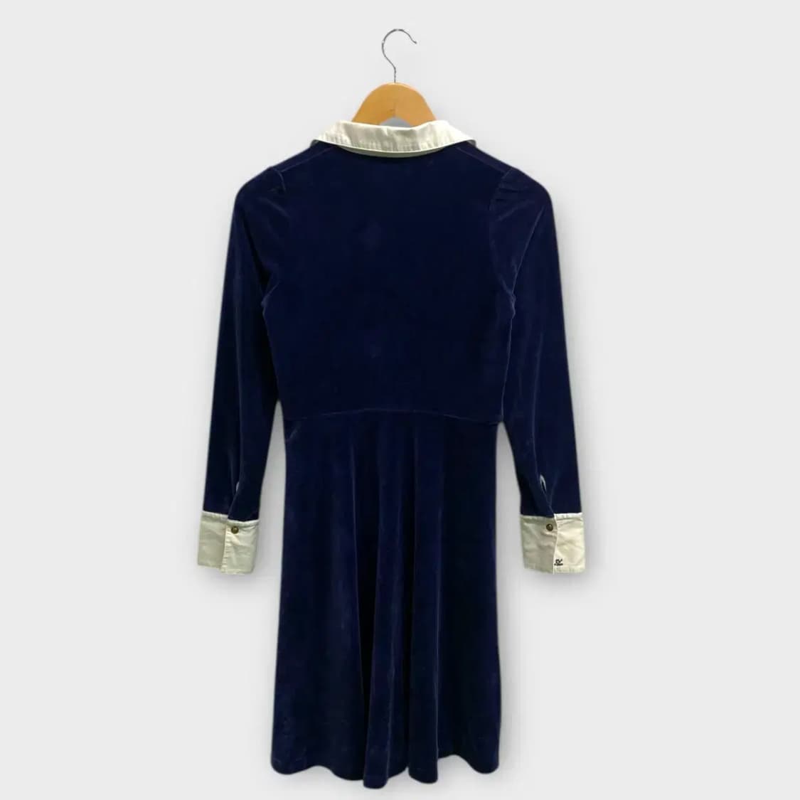 폴로 랄프로렌 벨벳 카라 원피스 XS 상품이미지7