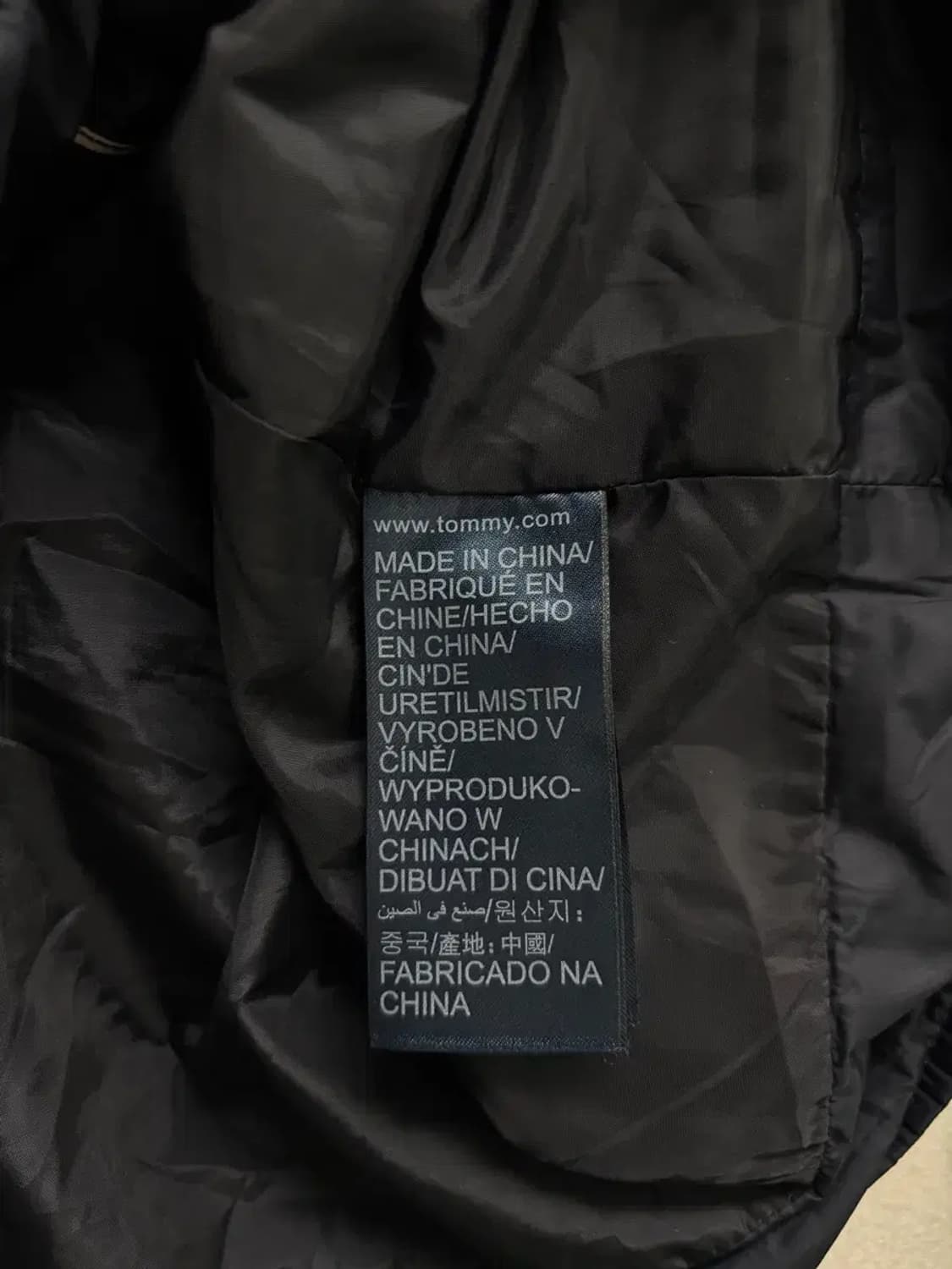 타미힐피거 경량 퀼팅자켓 M 상품이미지5