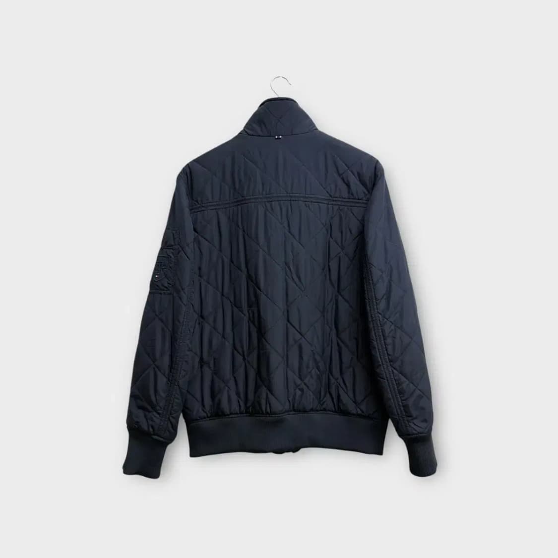 타미힐피거 네이비 퀼팅점퍼  M 상품이미지3