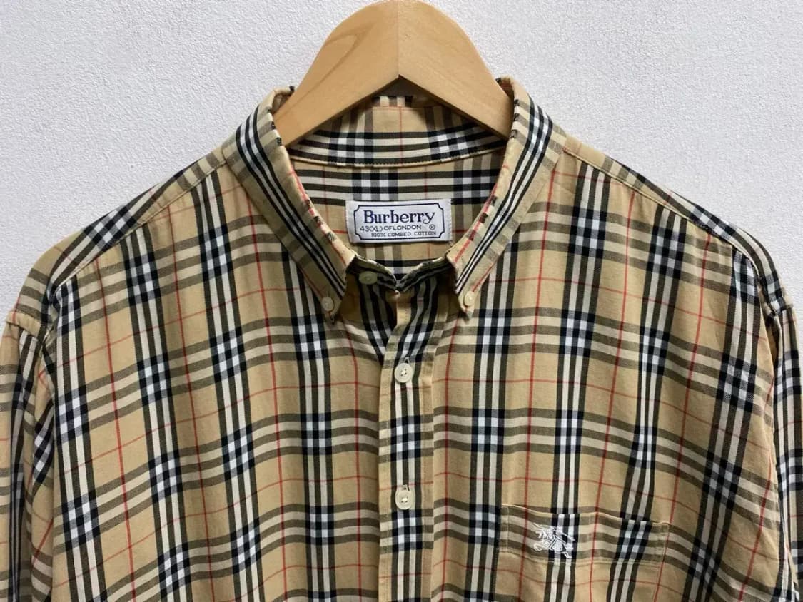 버버리 노바 체크셔츠 XL 상품이미지2