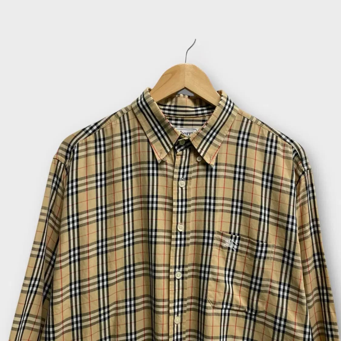 버버리 노바 체크셔츠 XL 상품이미지3