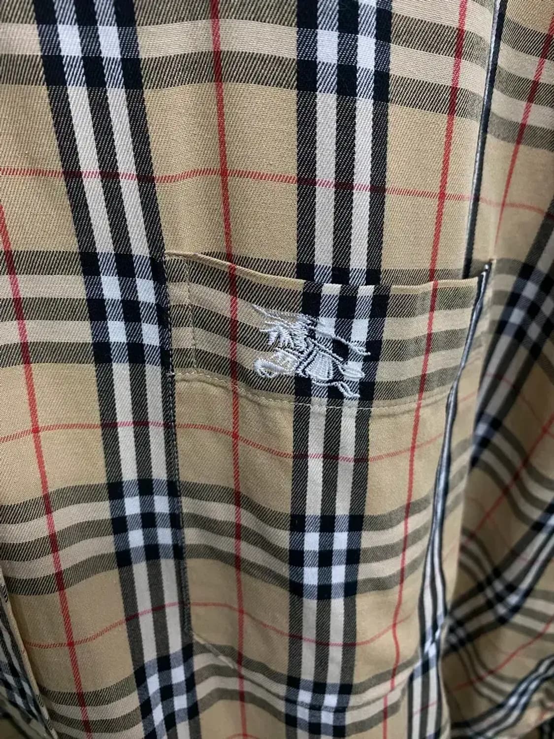 버버리 노바 체크셔츠 XL 상품이미지6