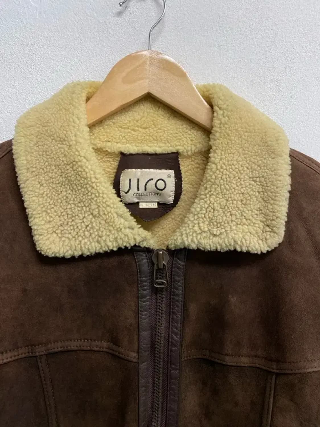 90s 빈티지무스탕 블루종 점퍼 M 상품이미지5