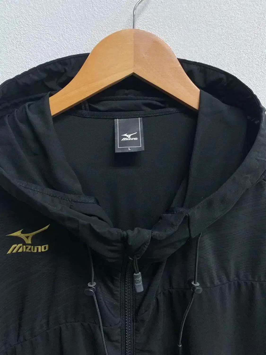 미즈노 후드 바람막이 L 상품이미지5