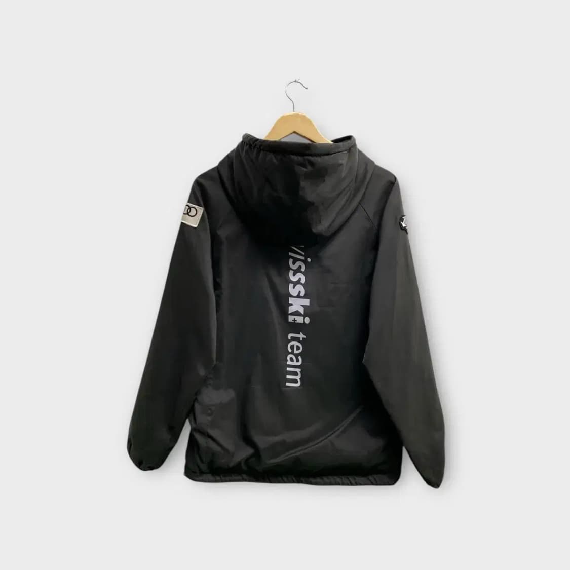 데상트 스위스 스키 후리스 바람막이 M 상품이미지3