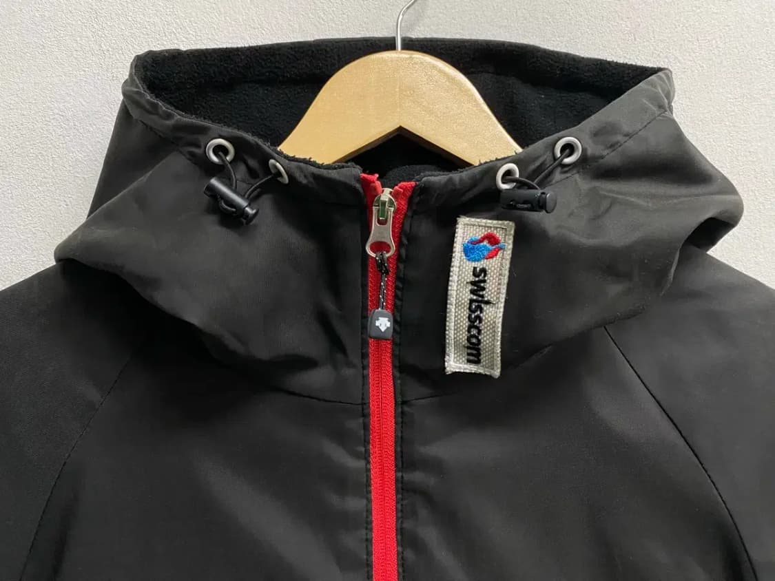 데상트 스위스 스키 후리스 바람막이 M 상품이미지7