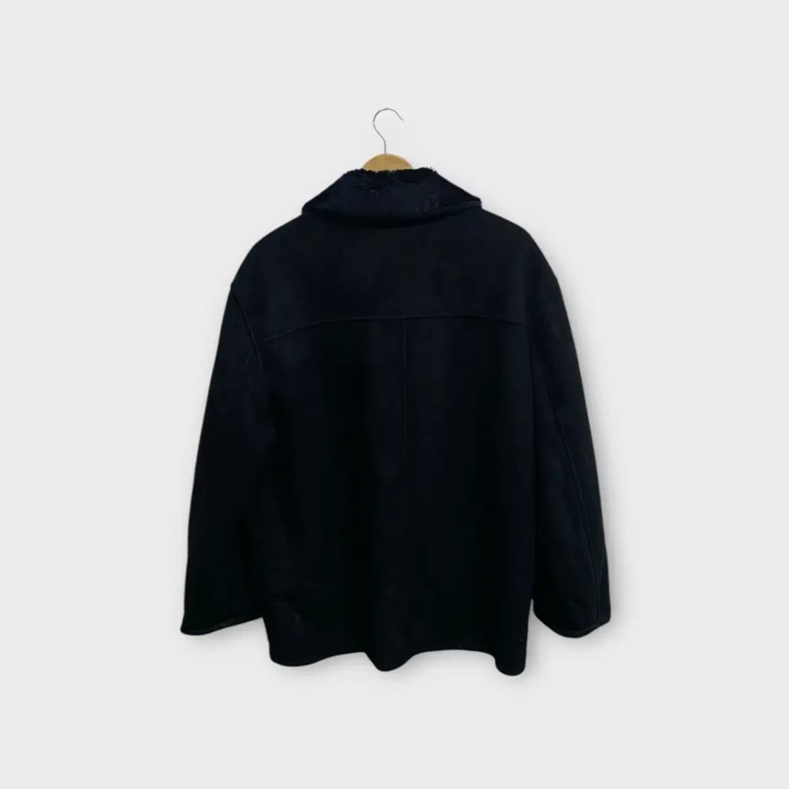 F.D 블랙 항공 퍼무스탕 L 상품이미지4