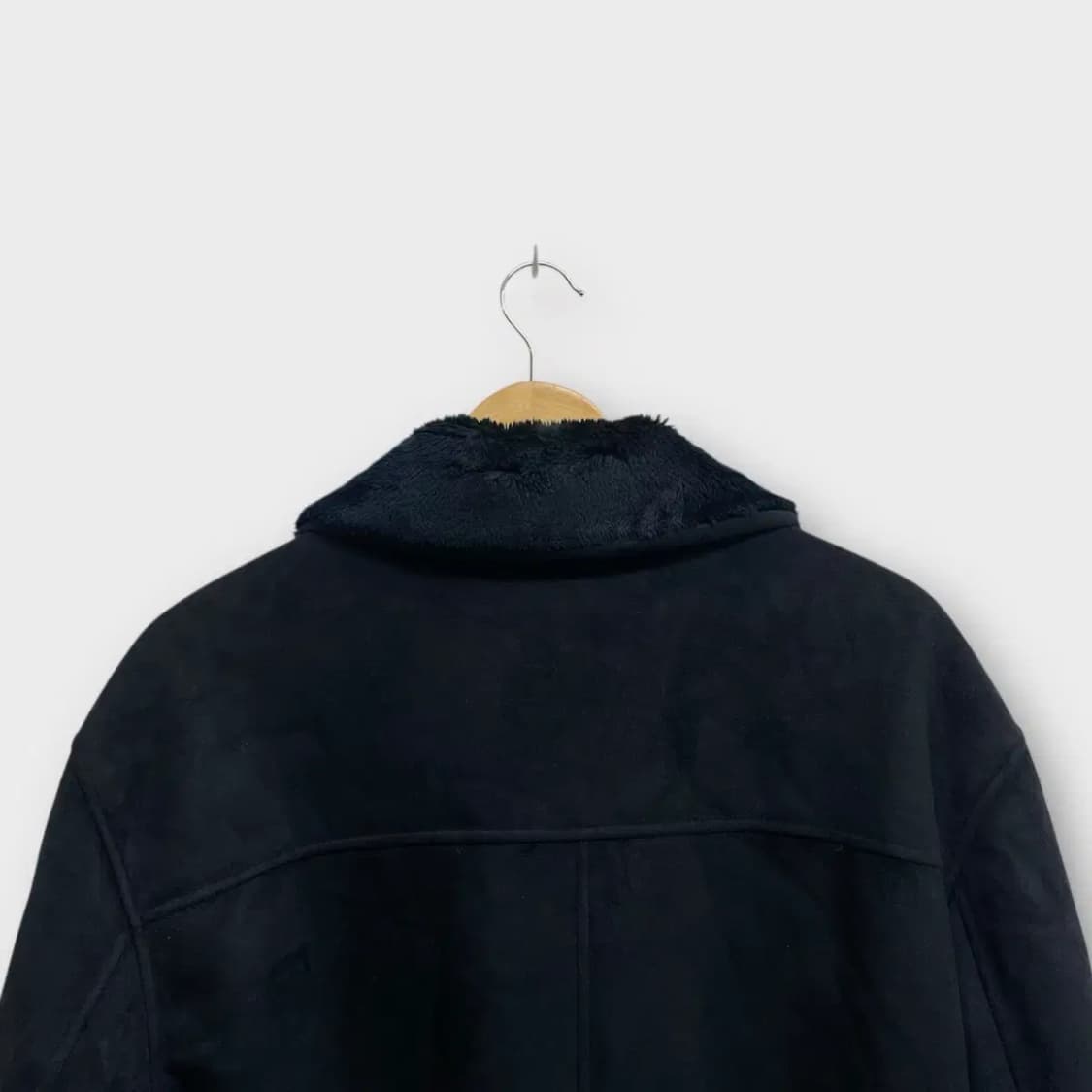 F.D 블랙 항공 퍼무스탕 L 상품이미지5