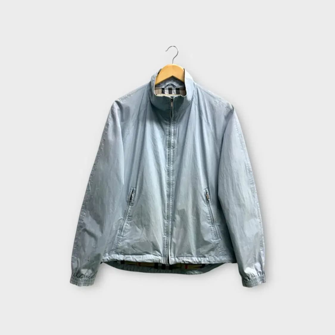 버버리 스카이블루 블루종 M-L 상품이미지1