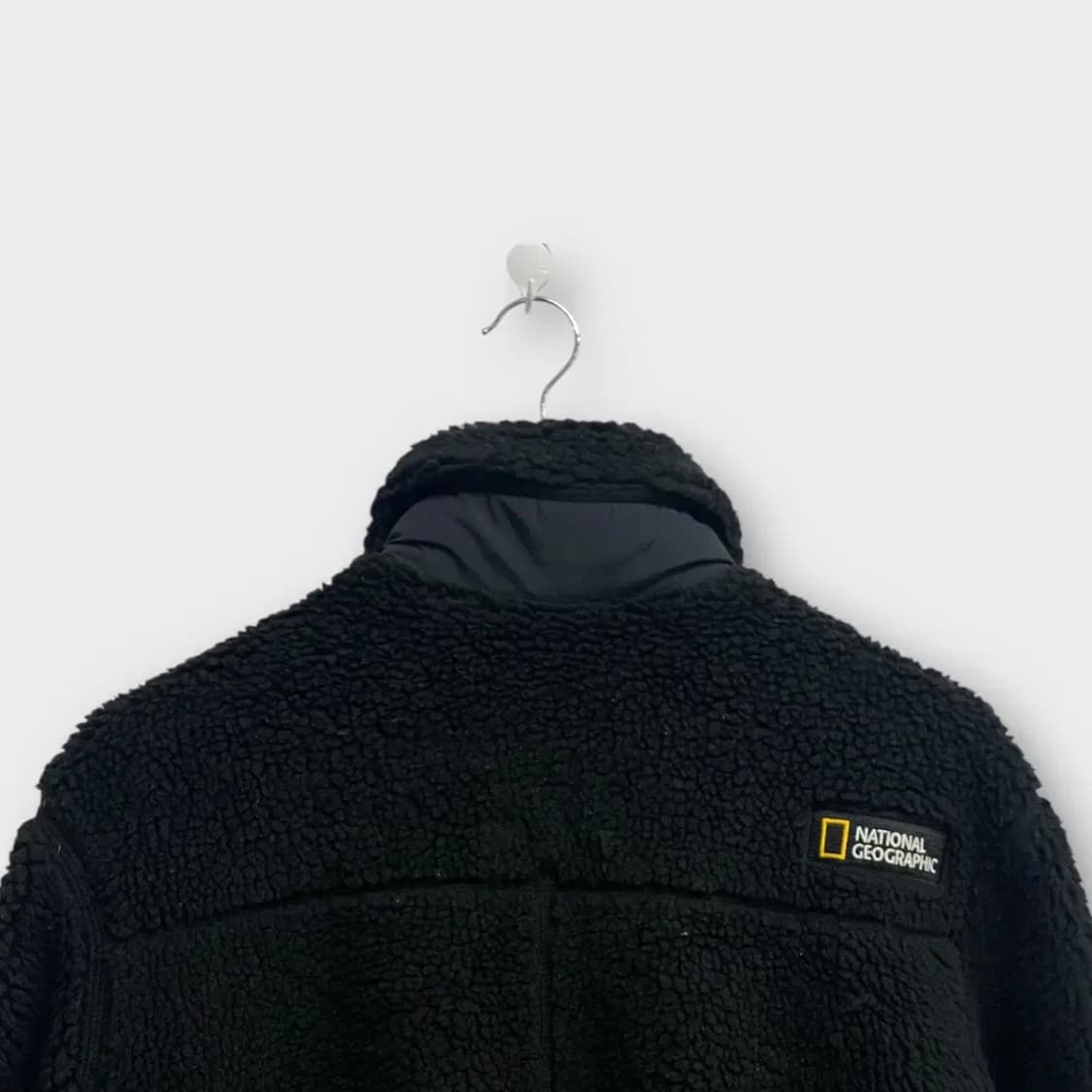 내셔널지오그래픽 뽀글이 롱후드집업 M 상품이미지5