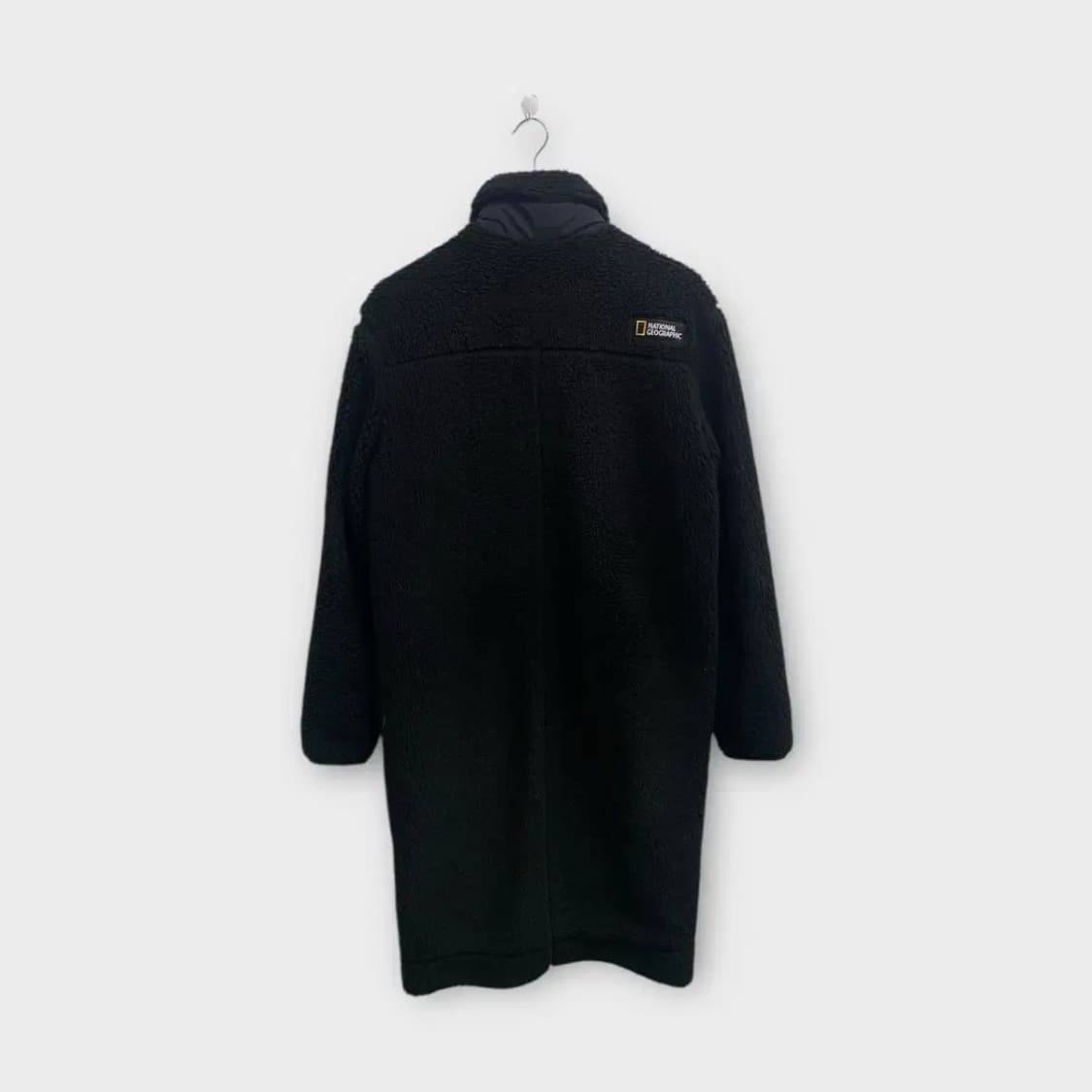 내셔널지오그래픽 뽀글이 롱후드집업 M 상품이미지6