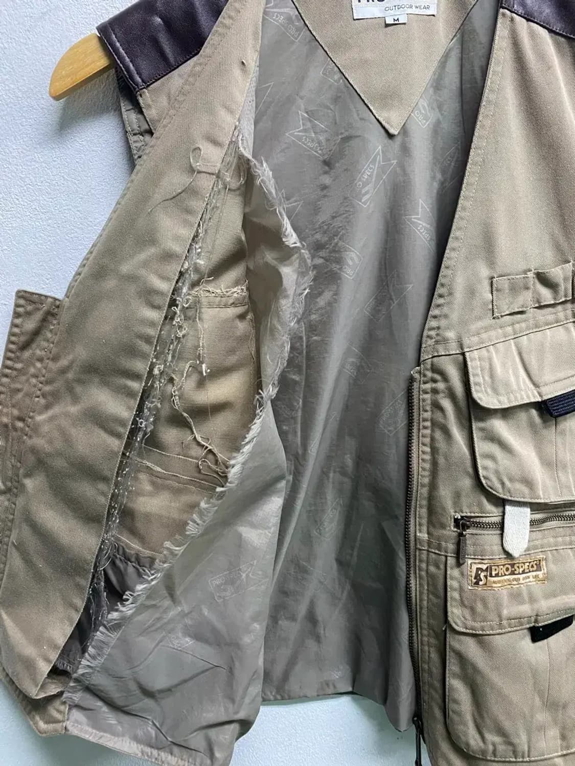 프로스펙스 빈티지 아메카지 조끼 베스트 M 상품이미지6