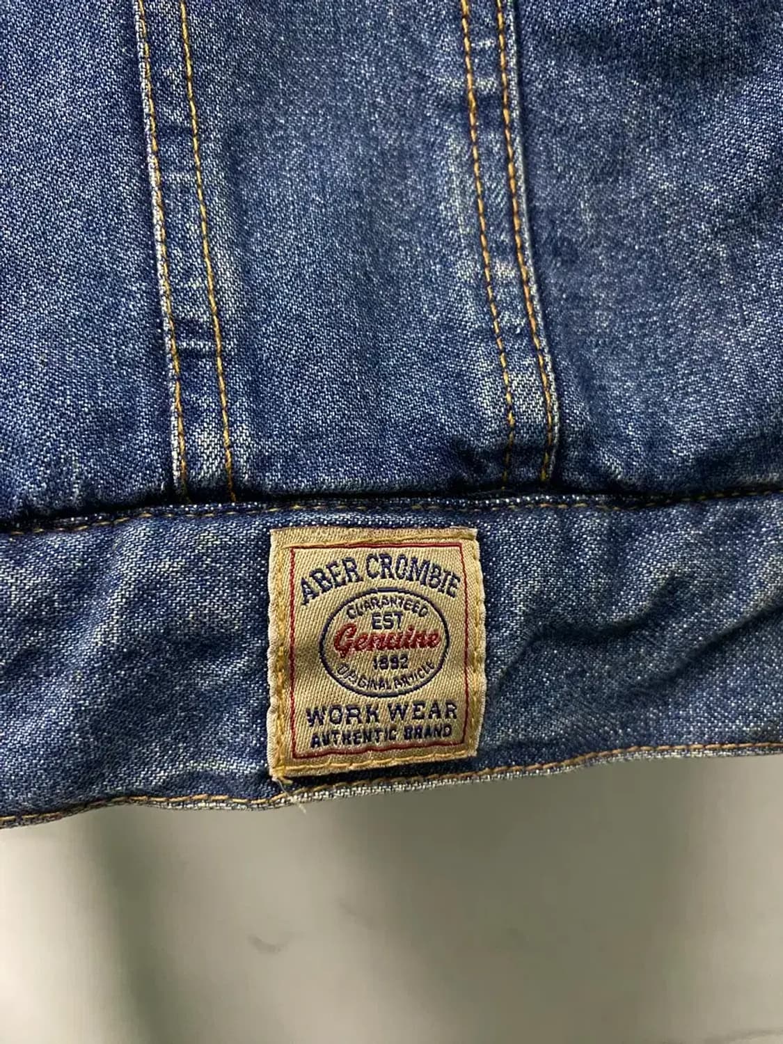 아베크롬비 쉐르파 데님 자켓 M 상품이미지6