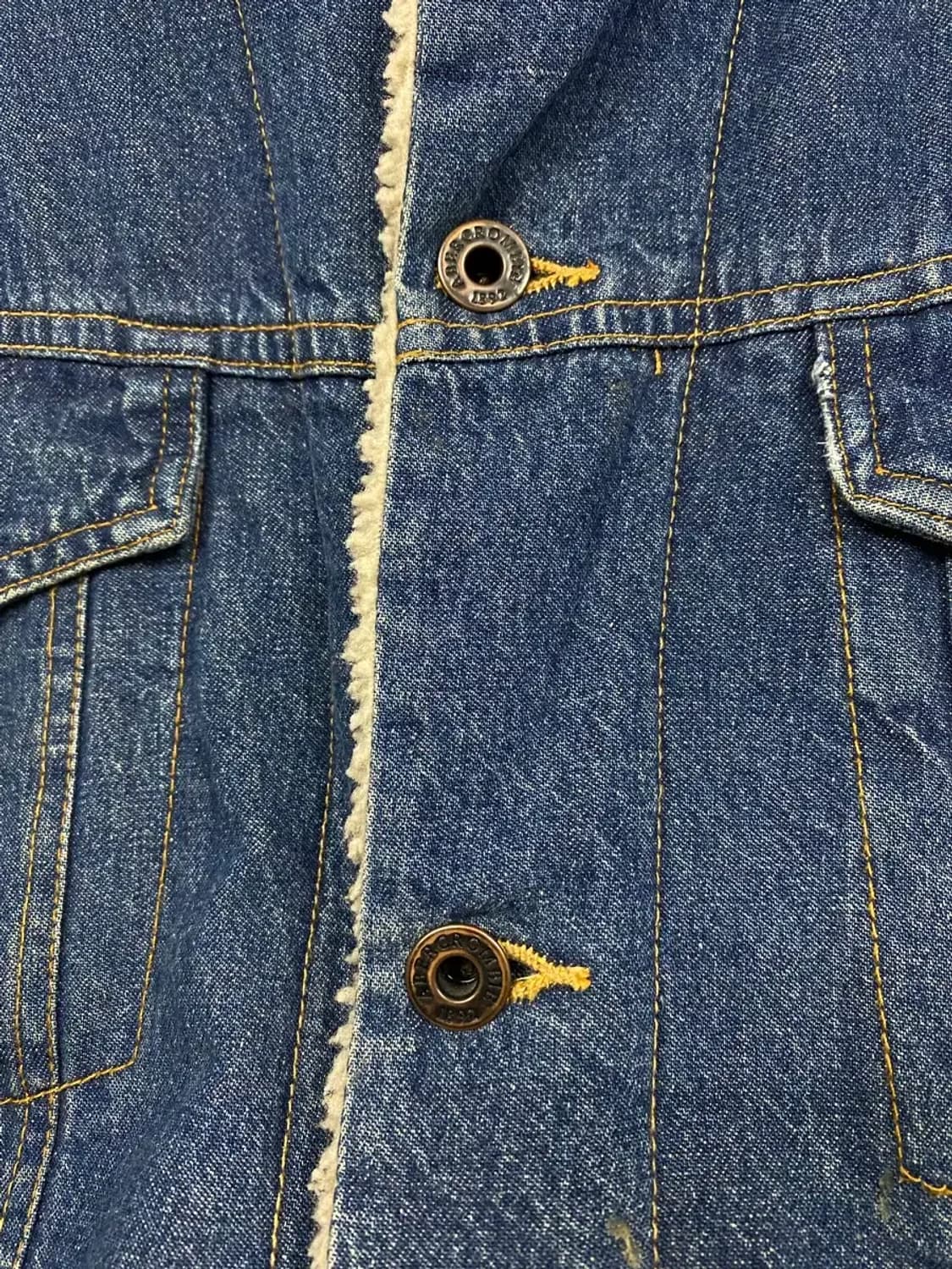 아베크롬비 쉐르파 데님 자켓 M 상품이미지7