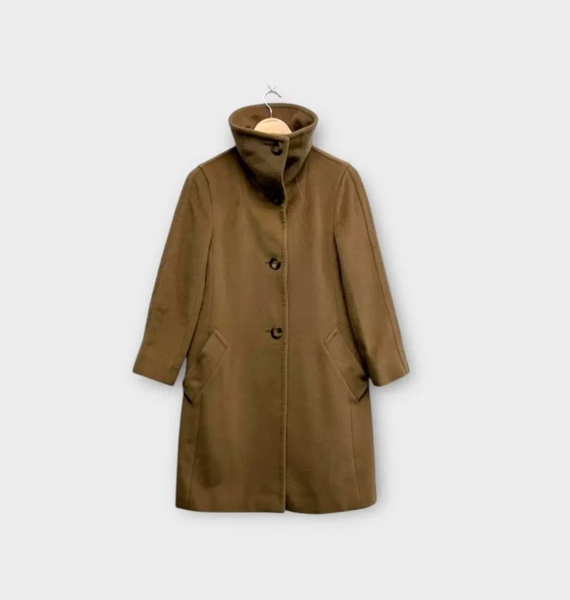 막스마라 Max mara 브라운 울코트 S 상품이미지1
