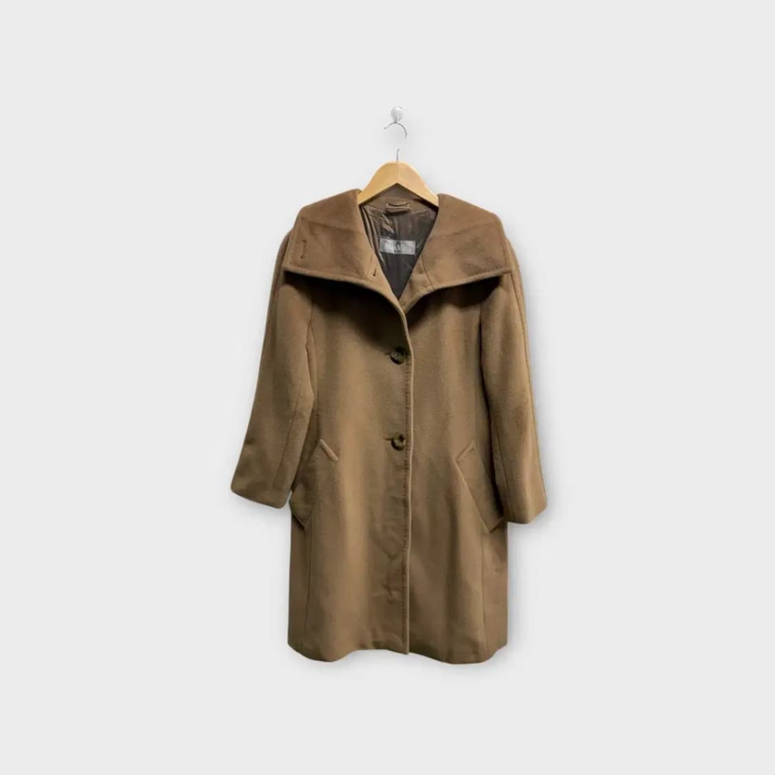 막스마라 Max mara 브라운 울코트 S 상품이미지2