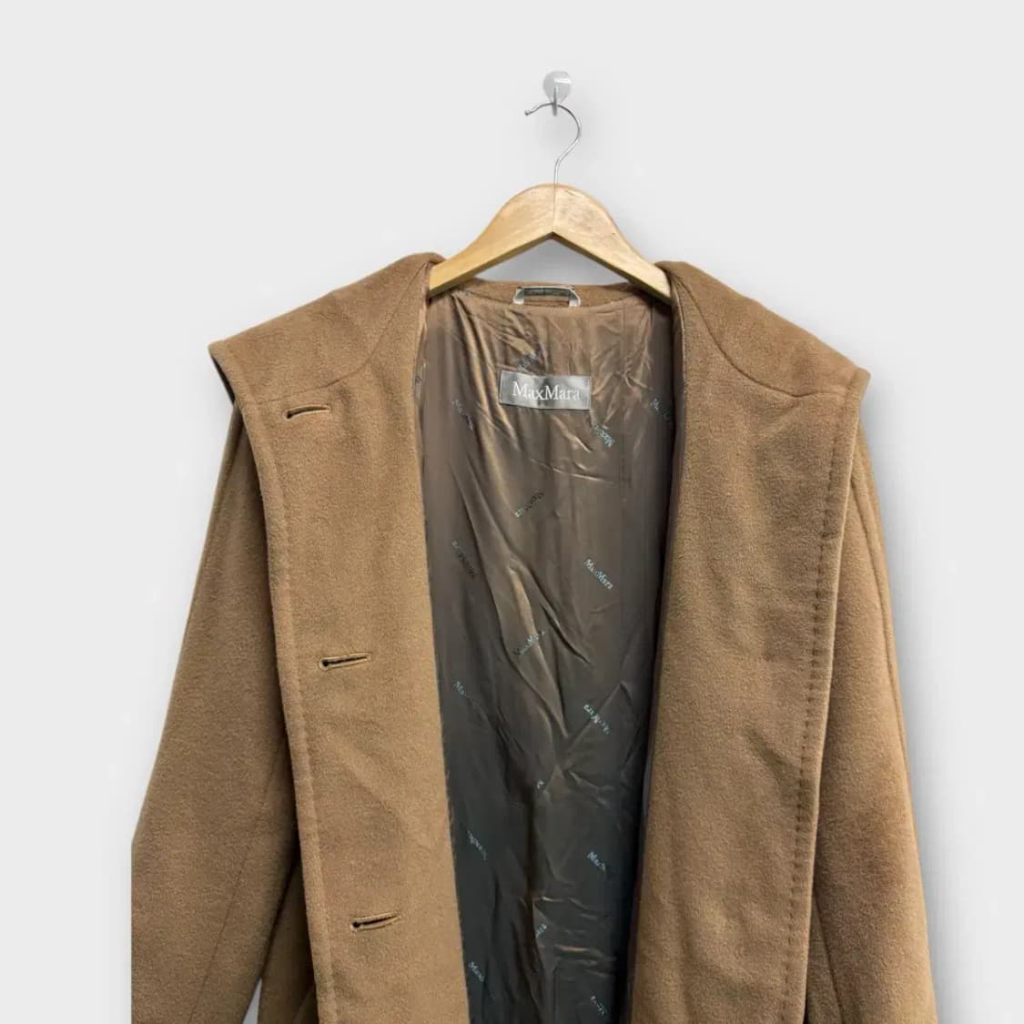 막스마라 Max mara 브라운 울코트 S 상품이미지4