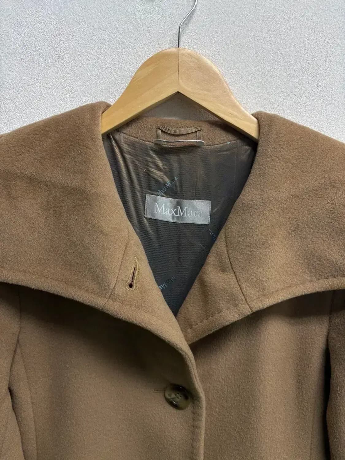 막스마라 Max mara 브라운 울코트 S 상품이미지8