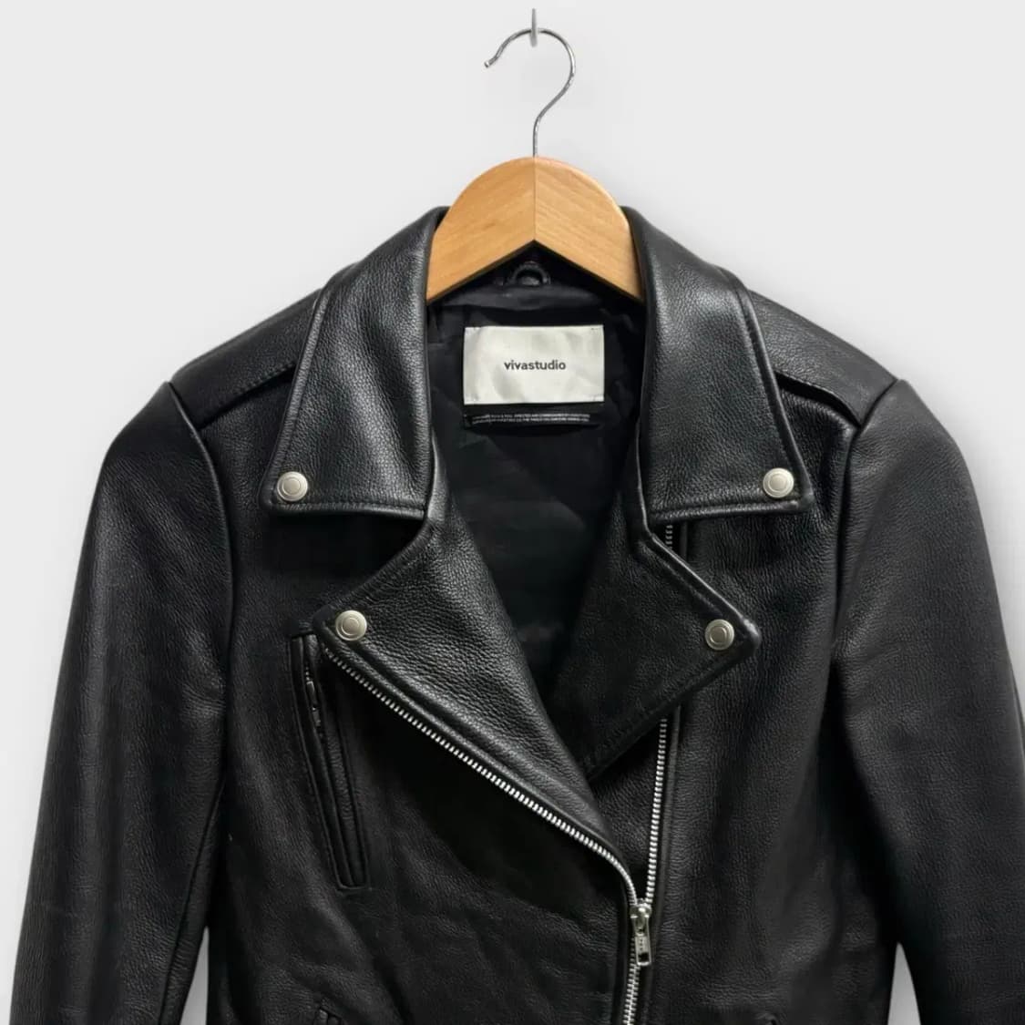 비바스튜디오 VIVASTUDIO 라이더 가죽자켓S 상품이미지2