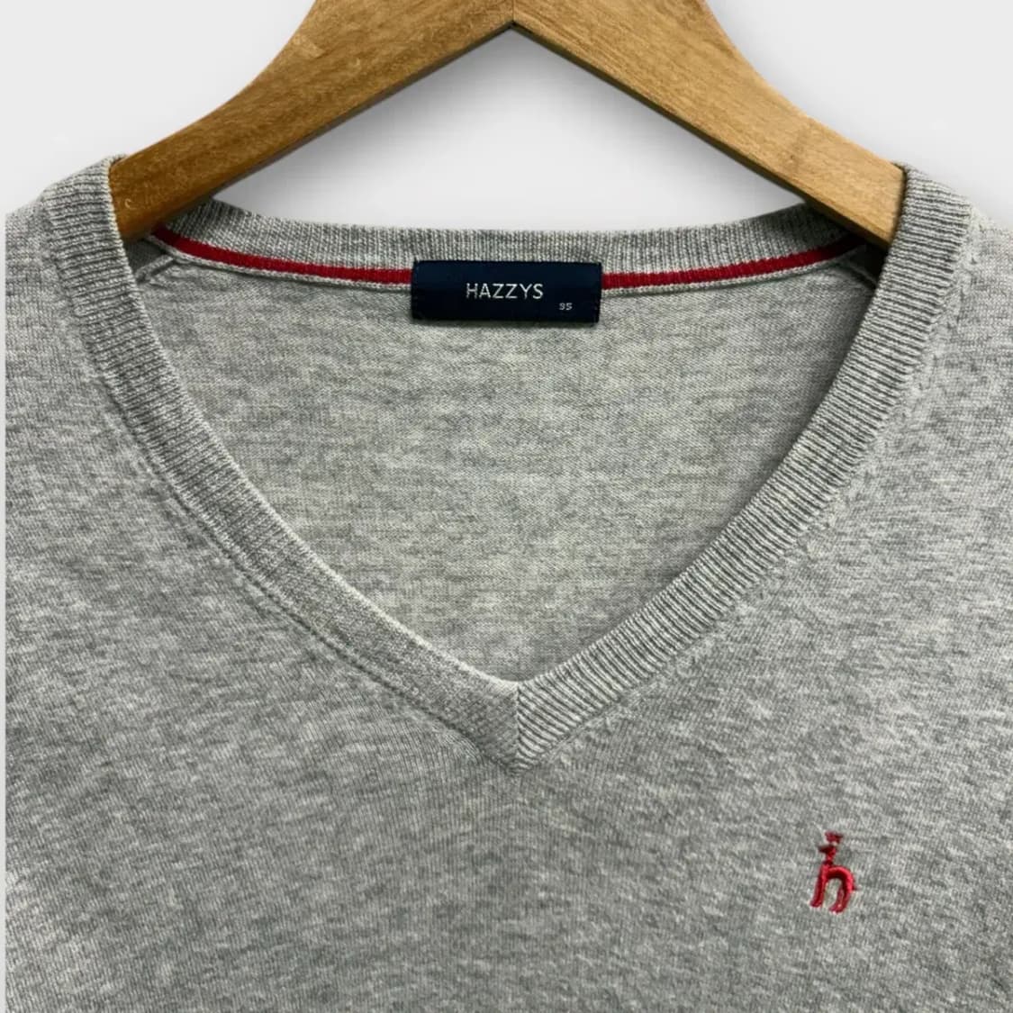 헤지스 캐시미어함유 브이넥 니트 95 상품이미지4