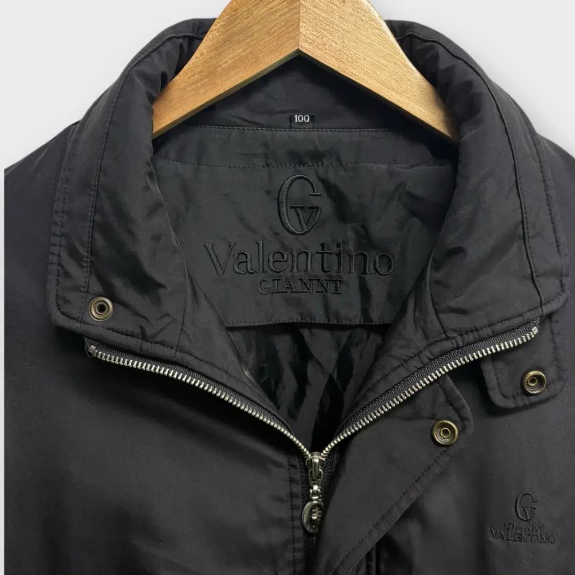발렌티노 바람막이 사파리 점퍼 L 상품이미지4