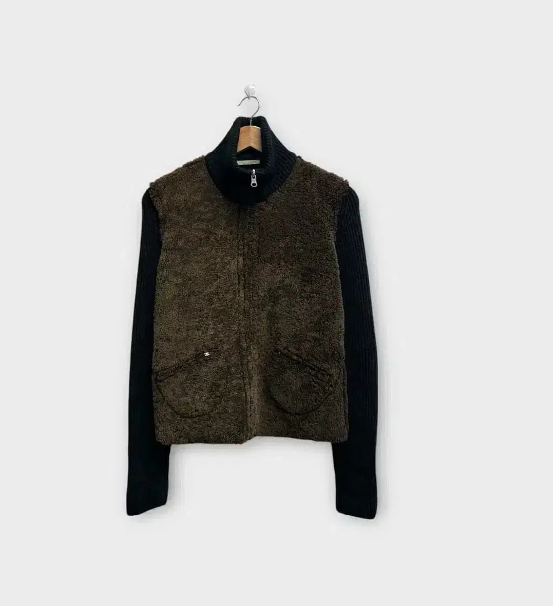 이태리 CATERINA LUCCHI 털집업 가디건 S 상품이미지2