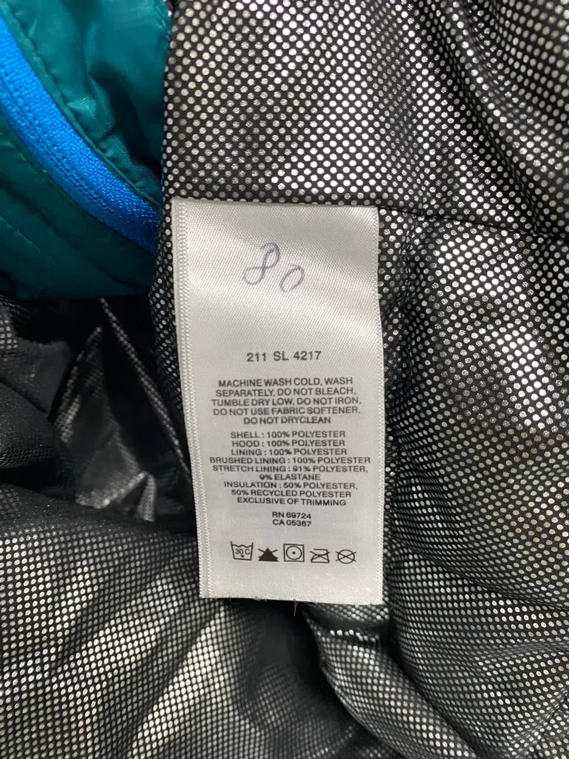 컬럼비아 경량패딩 M 상품이미지5