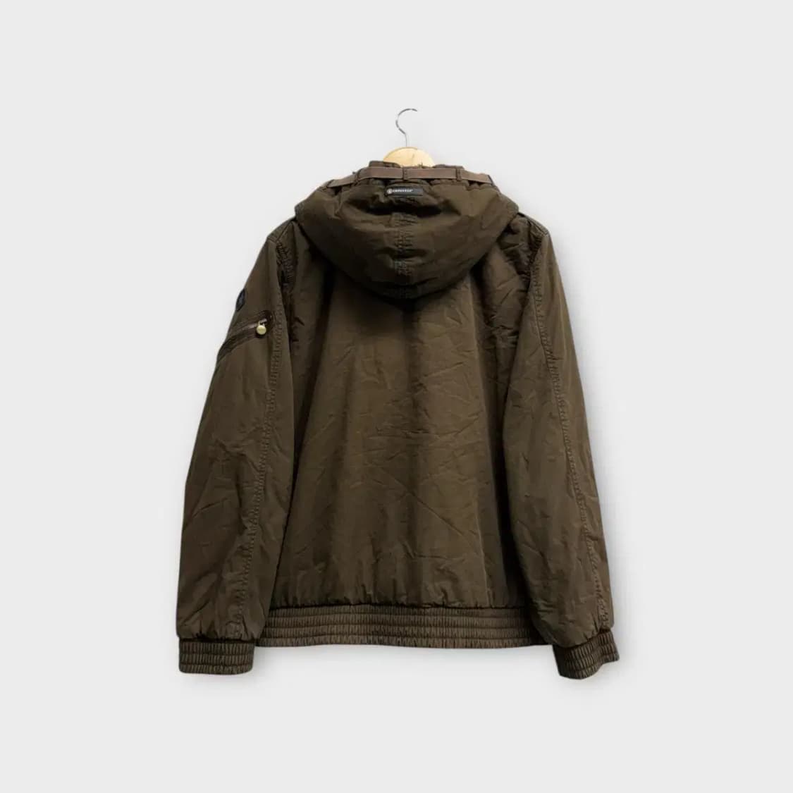 컨버스 CONVERSE 카키 털야상자켓 XL 상품이미지3