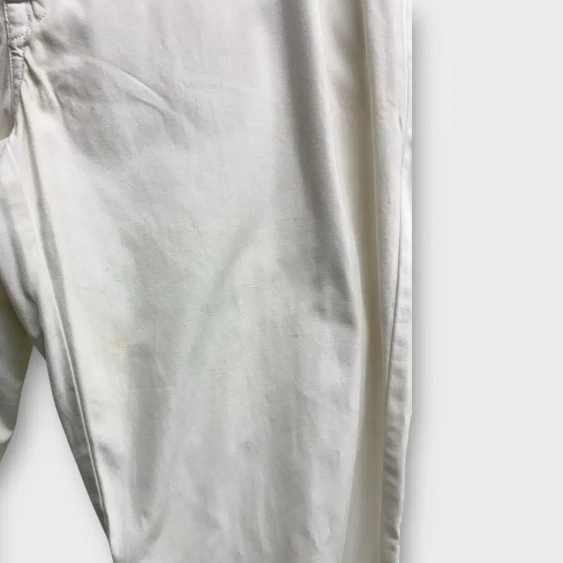 폴로 화이트 코튼 면바지-36사이즈 상품이미지7