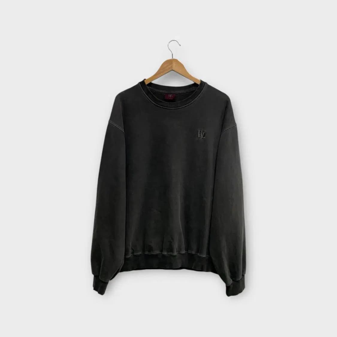 우알롱 Signature 워싱 맨투맨 L 상품이미지1