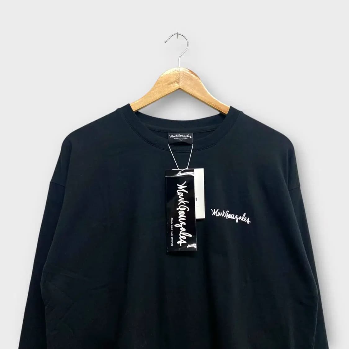 [새상품] 마크곤잘레스 블랙 긴팔 티셔츠 L 상품이미지3