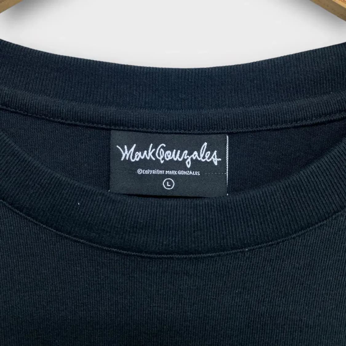 [새상품] 마크곤잘레스 블랙 긴팔 티셔츠 L 상품이미지4
