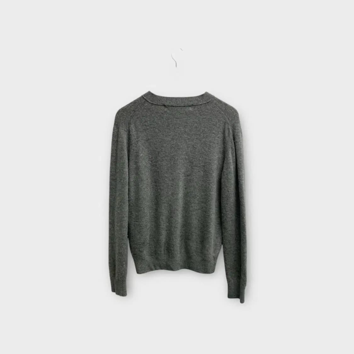 꼼데가르송 그레이 가디건 L 상품이미지4