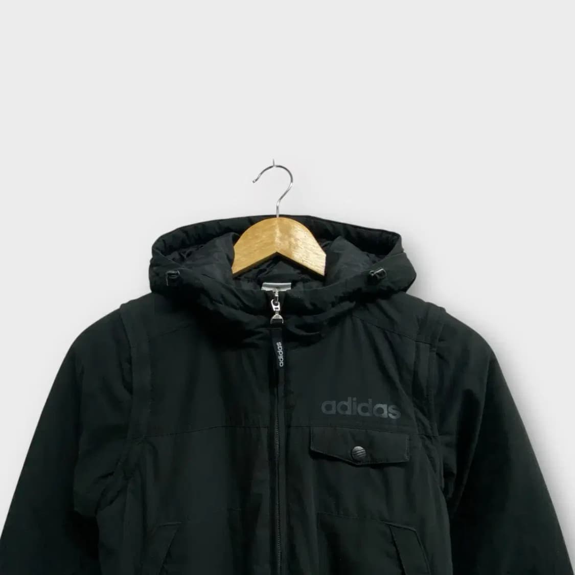 아디다스 봄버 패딩 90 (조끼투웨이 가능) 상품이미지3