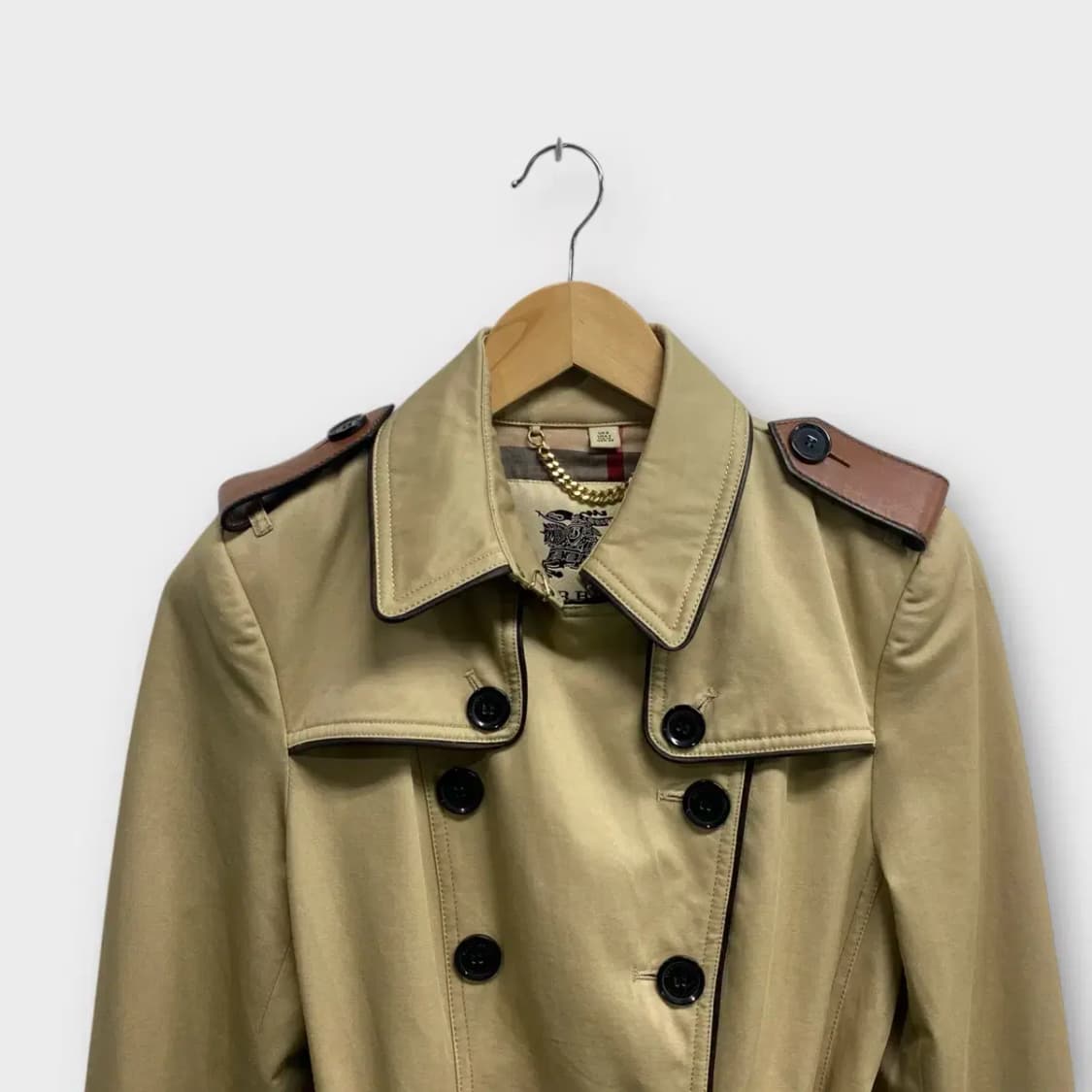 버버리 벨티드 트렌치 코트 UK6 상품이미지2