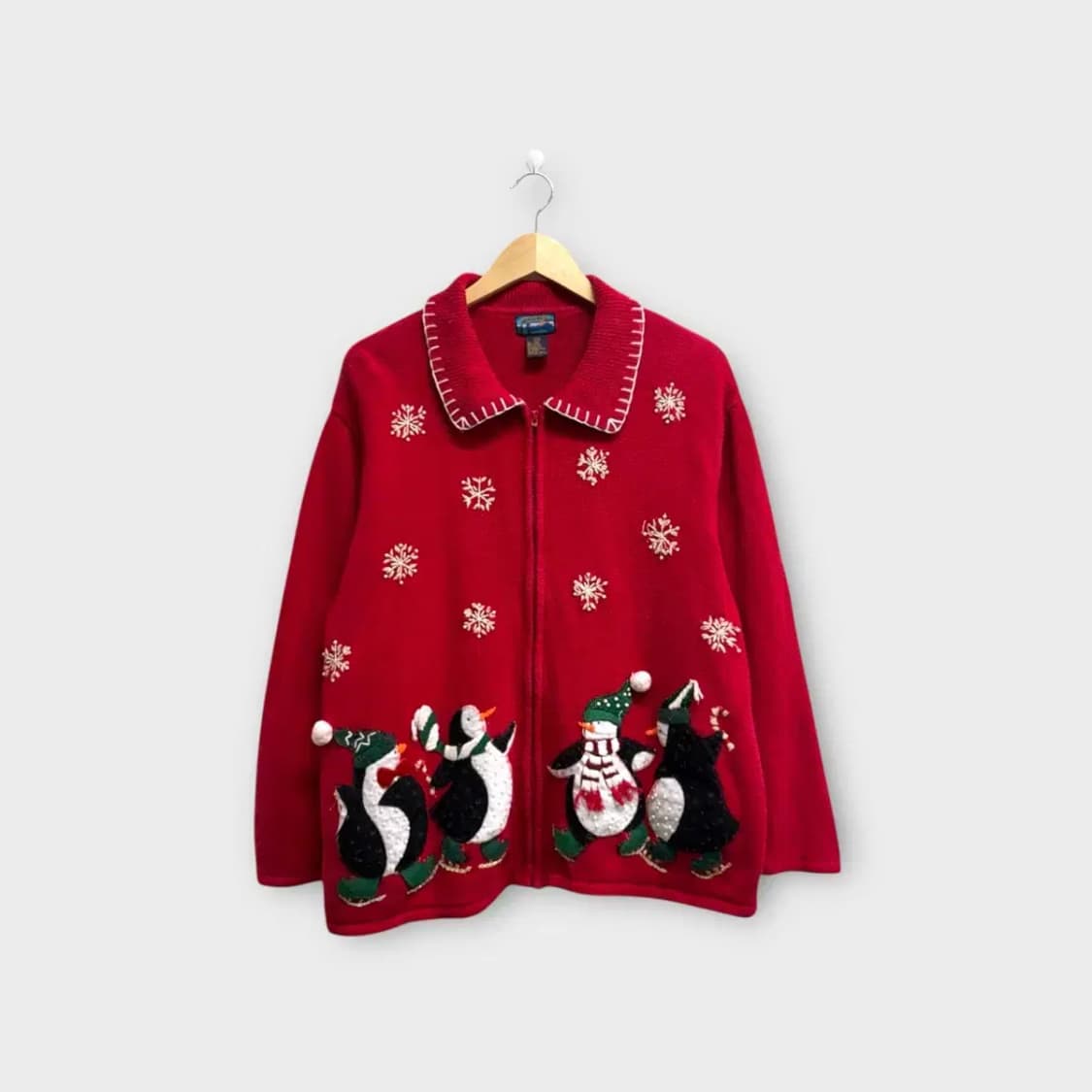 Vintage 90s Christmas 라미 가디건 free 상품이미지1