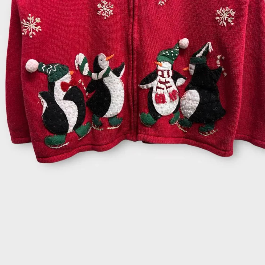 Vintage 90s Christmas 라미 가디건 free 상품이미지3