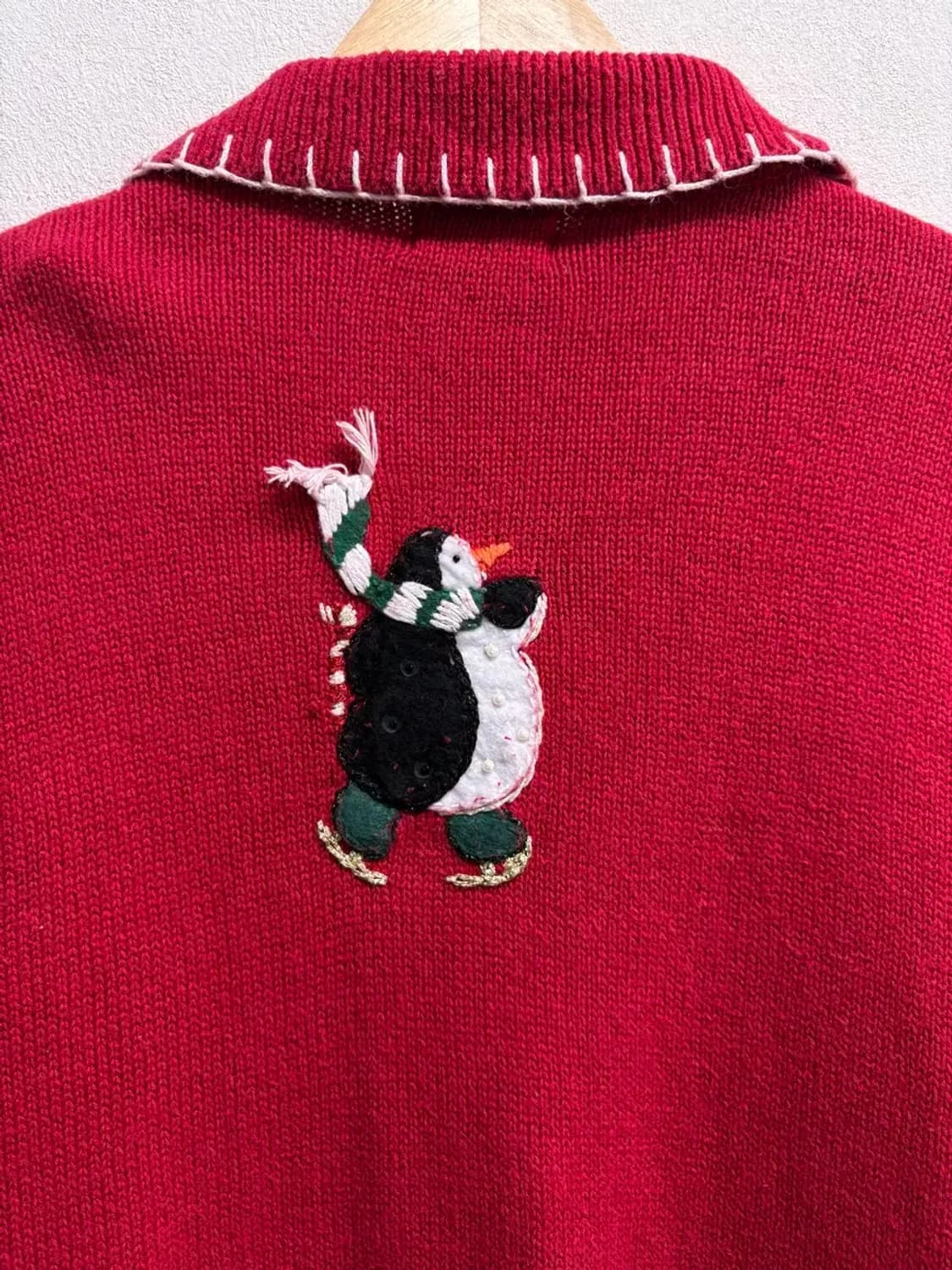 Vintage 90s Christmas 라미 가디건 free 상품이미지5