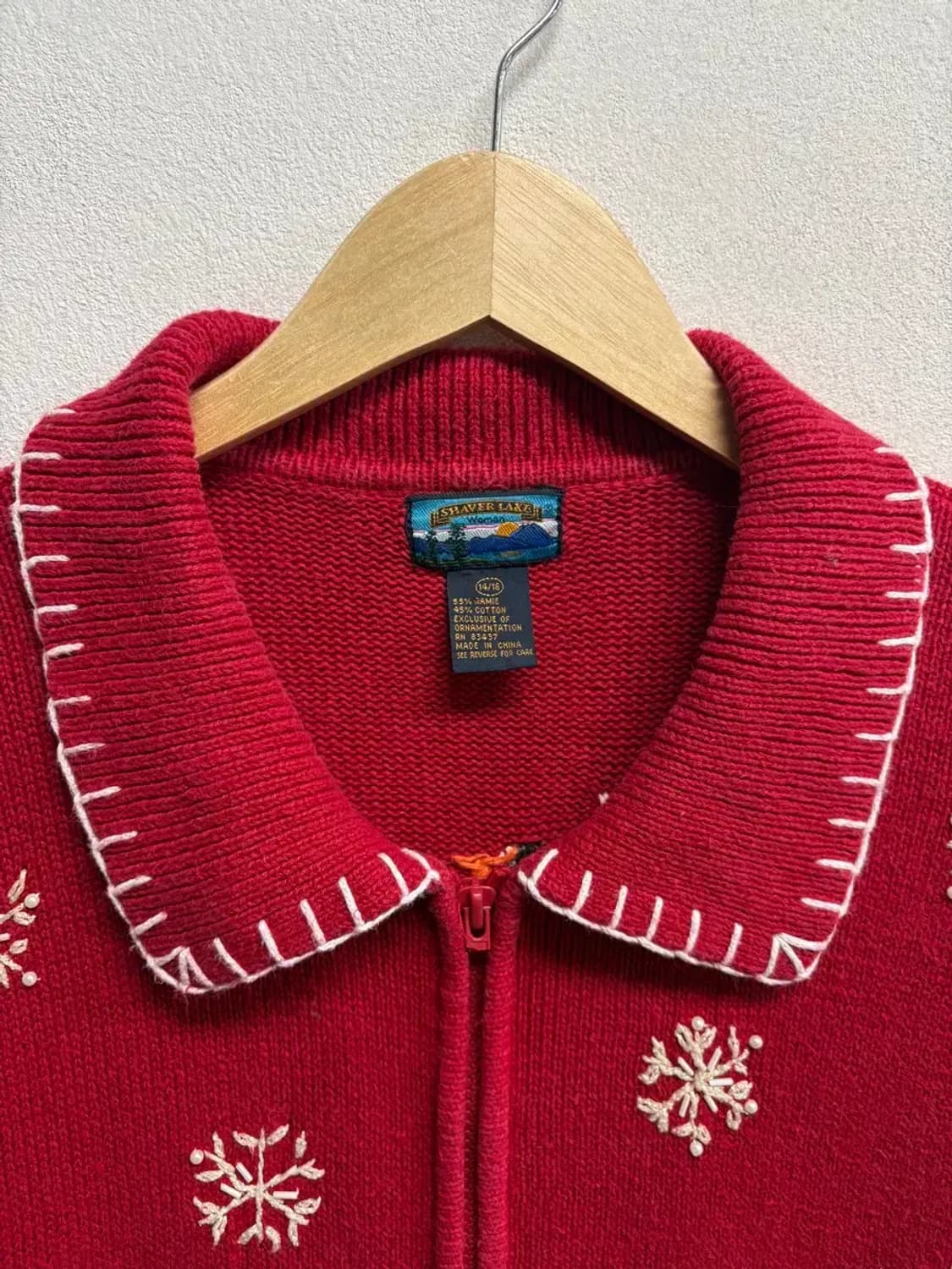 Vintage 90s Christmas 라미 가디건 free 상품이미지6