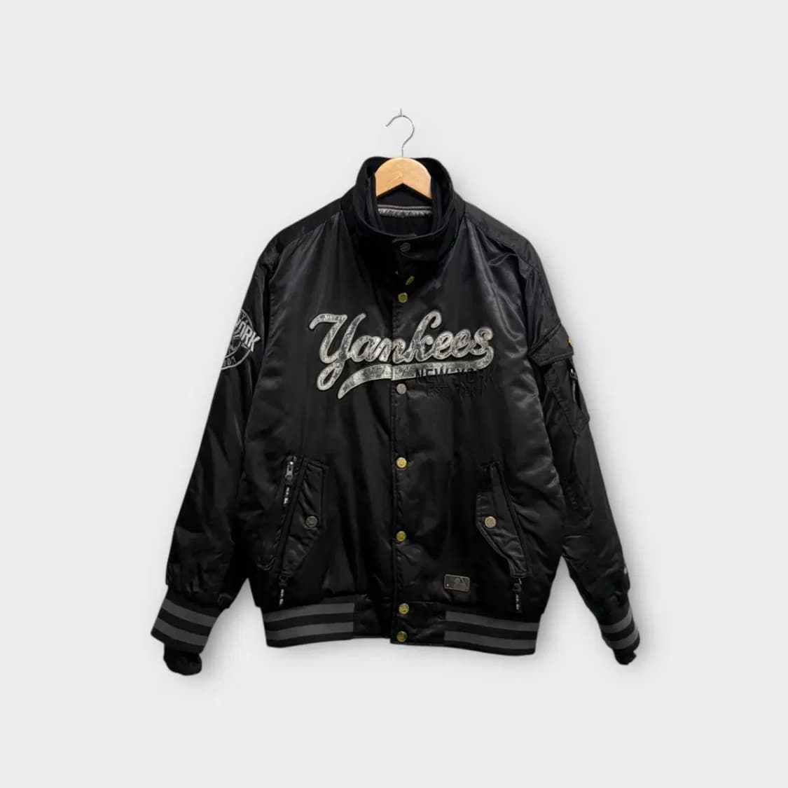 MLB 양키즈 빅로고 바시티 스타디움 자켓 95 상품이미지1