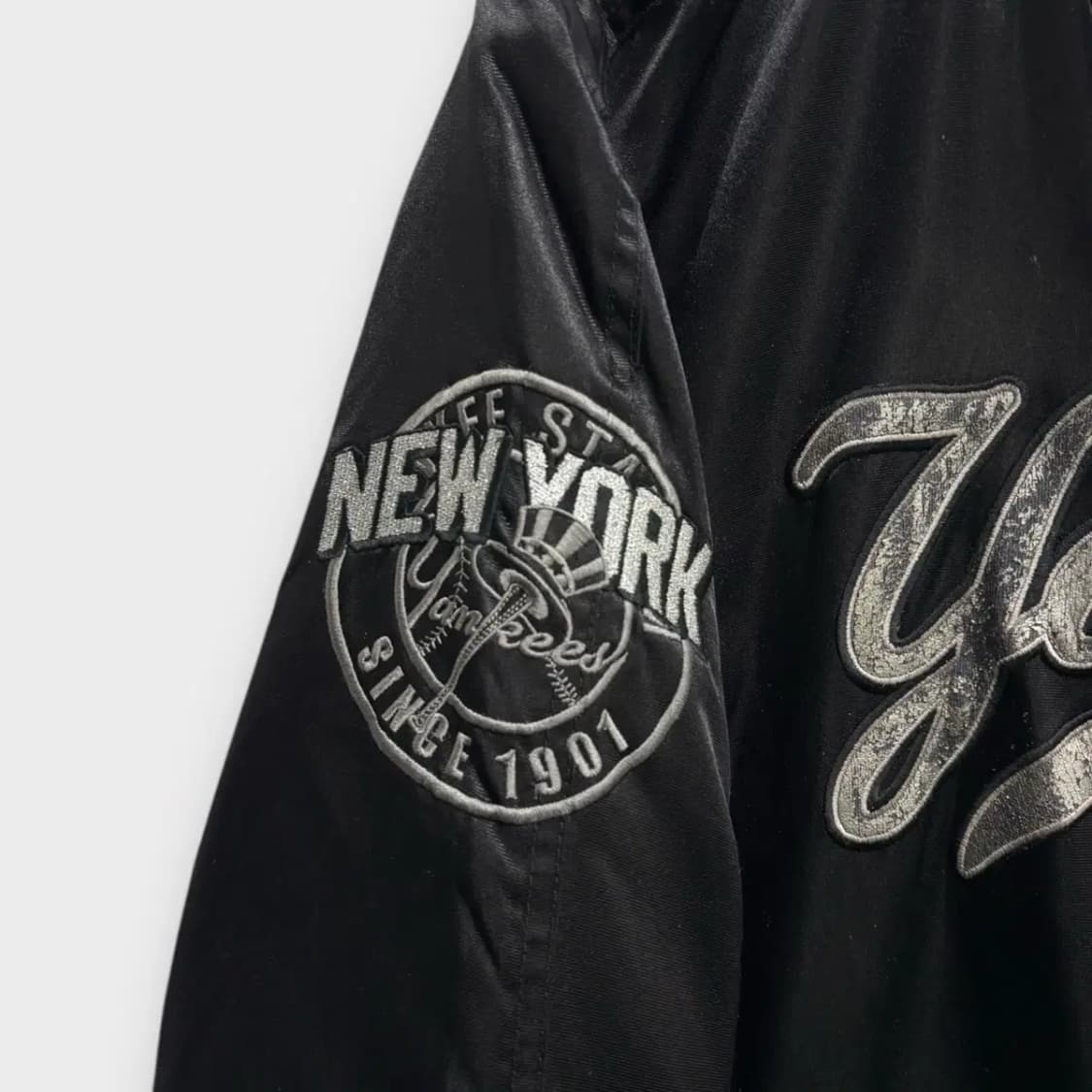 MLB 양키즈 빅로고 바시티 스타디움 자켓 95 상품이미지5