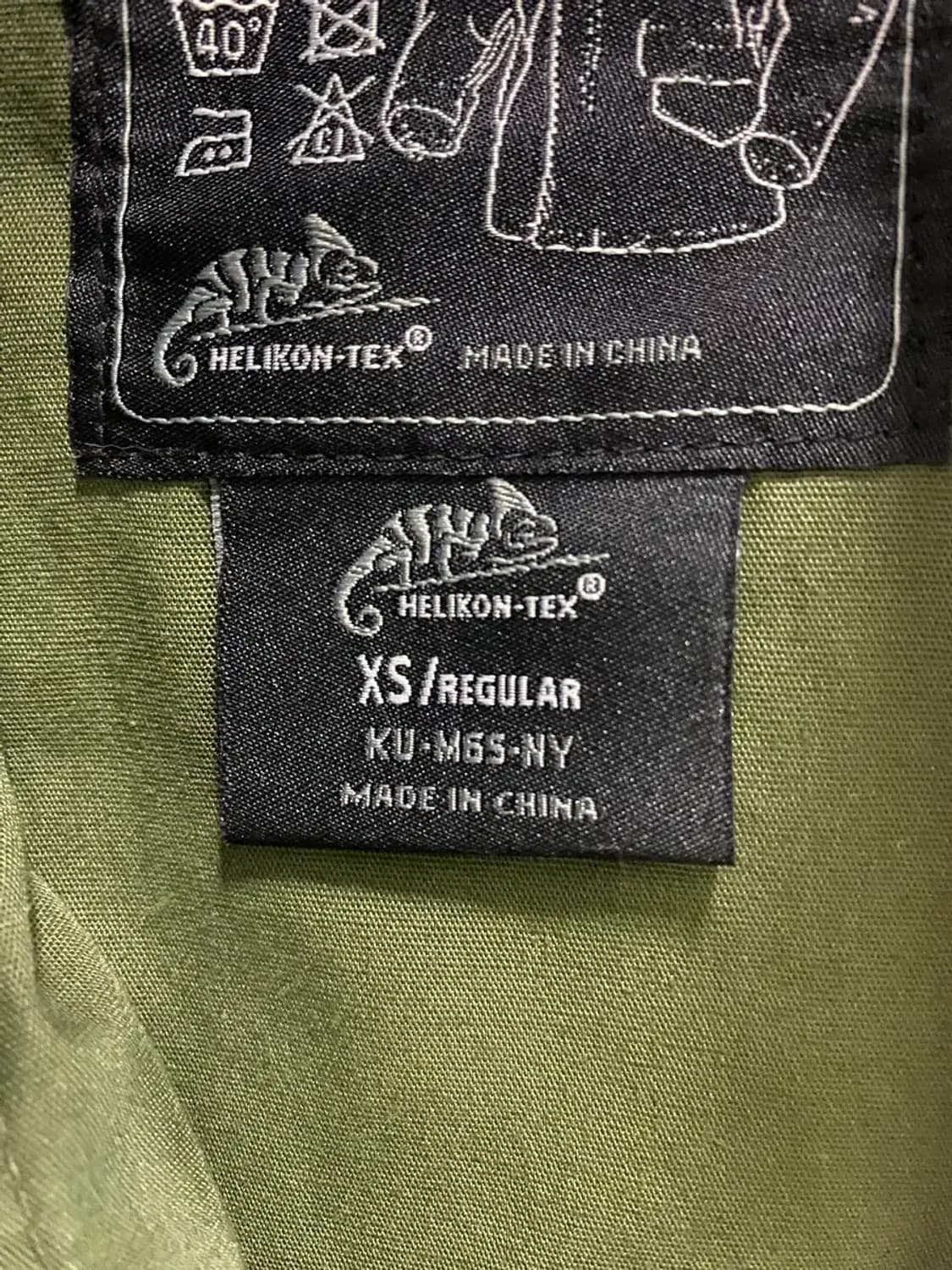 헬리콘덱스 카키 바람막이 야상  XS 상품이미지4