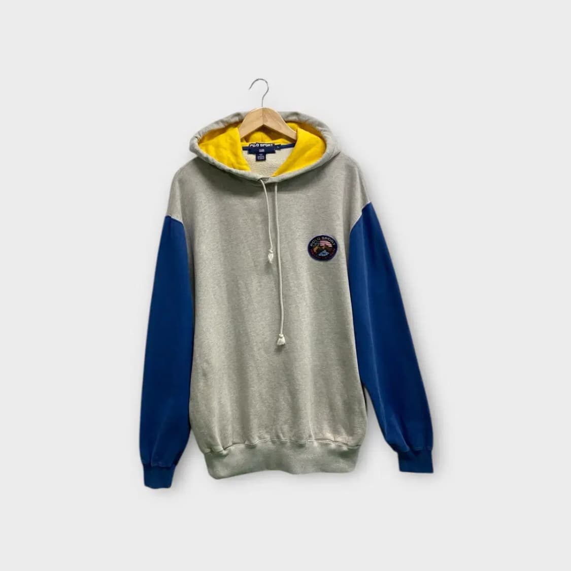 폴로 POLO SPORT 배색 후드티 L 상품이미지1