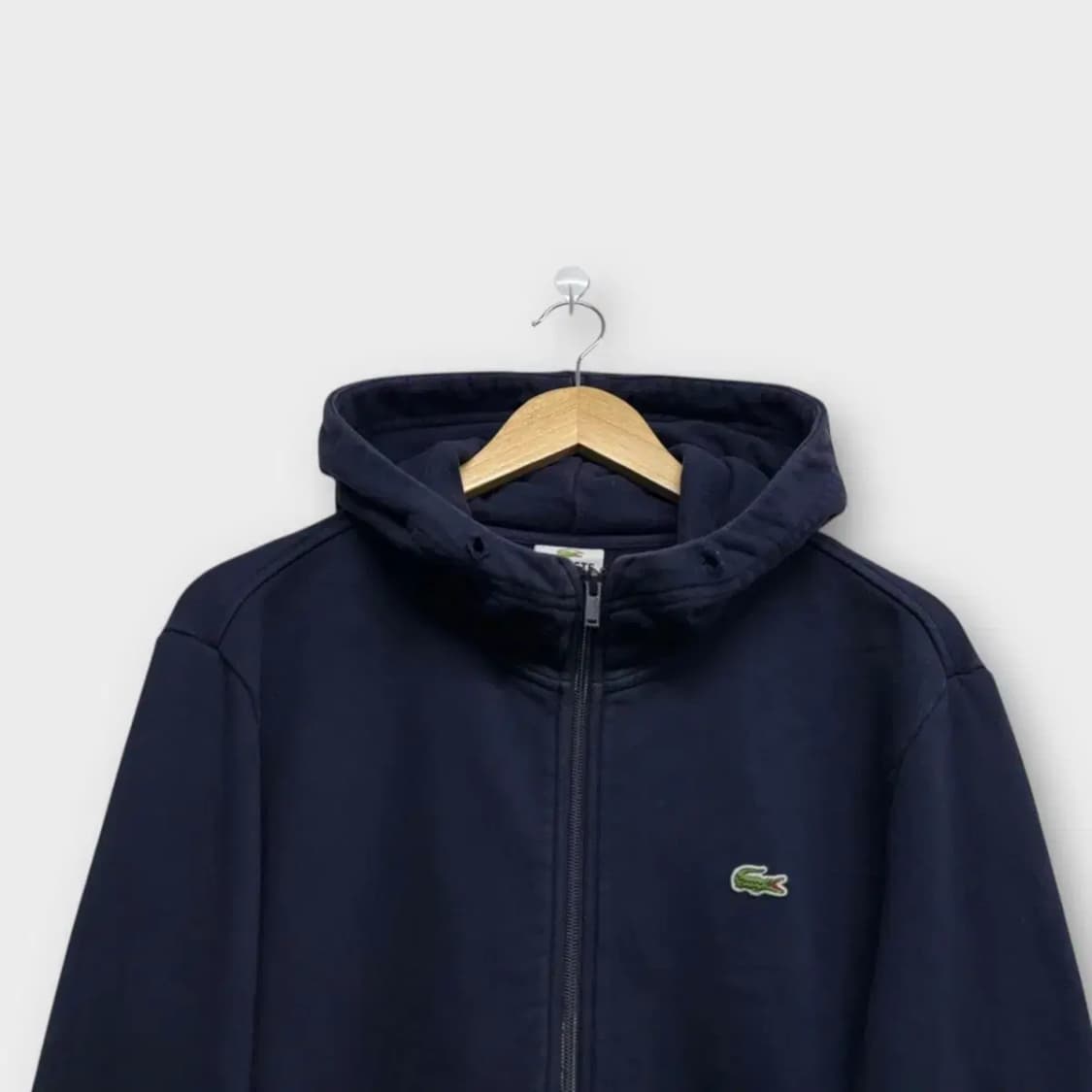 라코스테 블랙 후드집업 L 상품이미지2