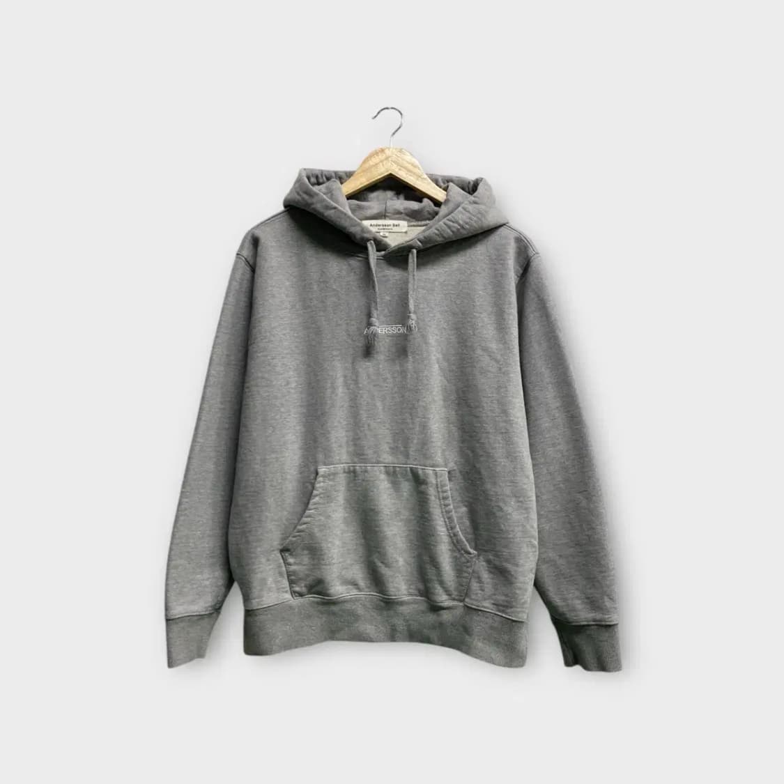 앤더슨벨 그레이 후드티 M 상품이미지2
